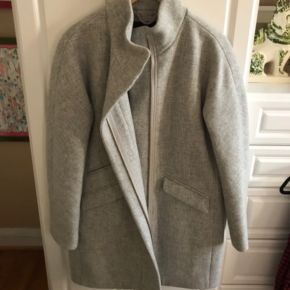 J. Crew Jackets & Blazers - Jcrew wool cocoon coat size 8 worn twice like new